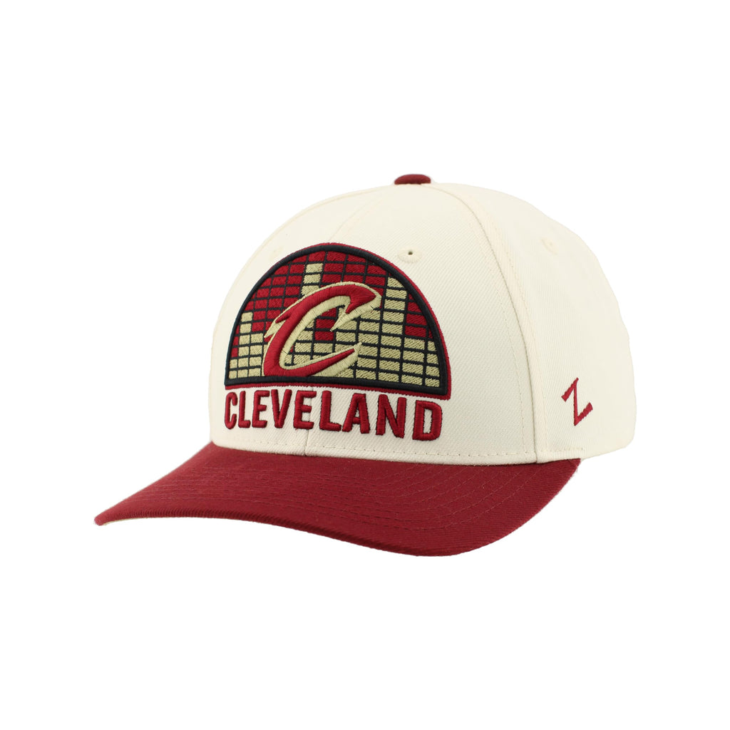 ZHATS NBA Unisex-Adult NBA Officially Licensed Adjustable Snapback Hat Contender Ivory