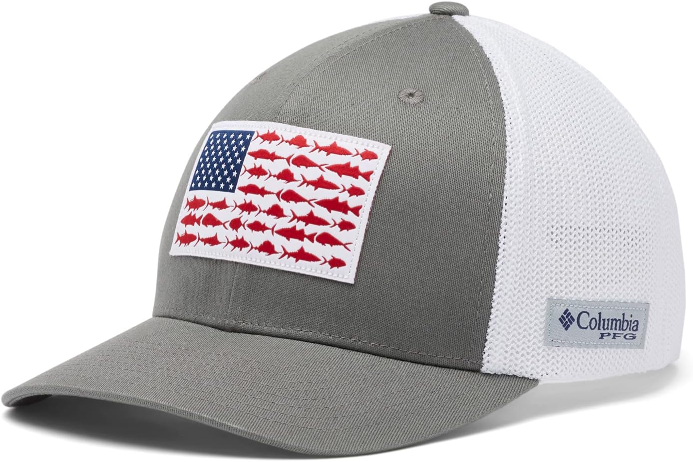 Columbia Unisex Adult PFG Logo Mesh Ball Cap