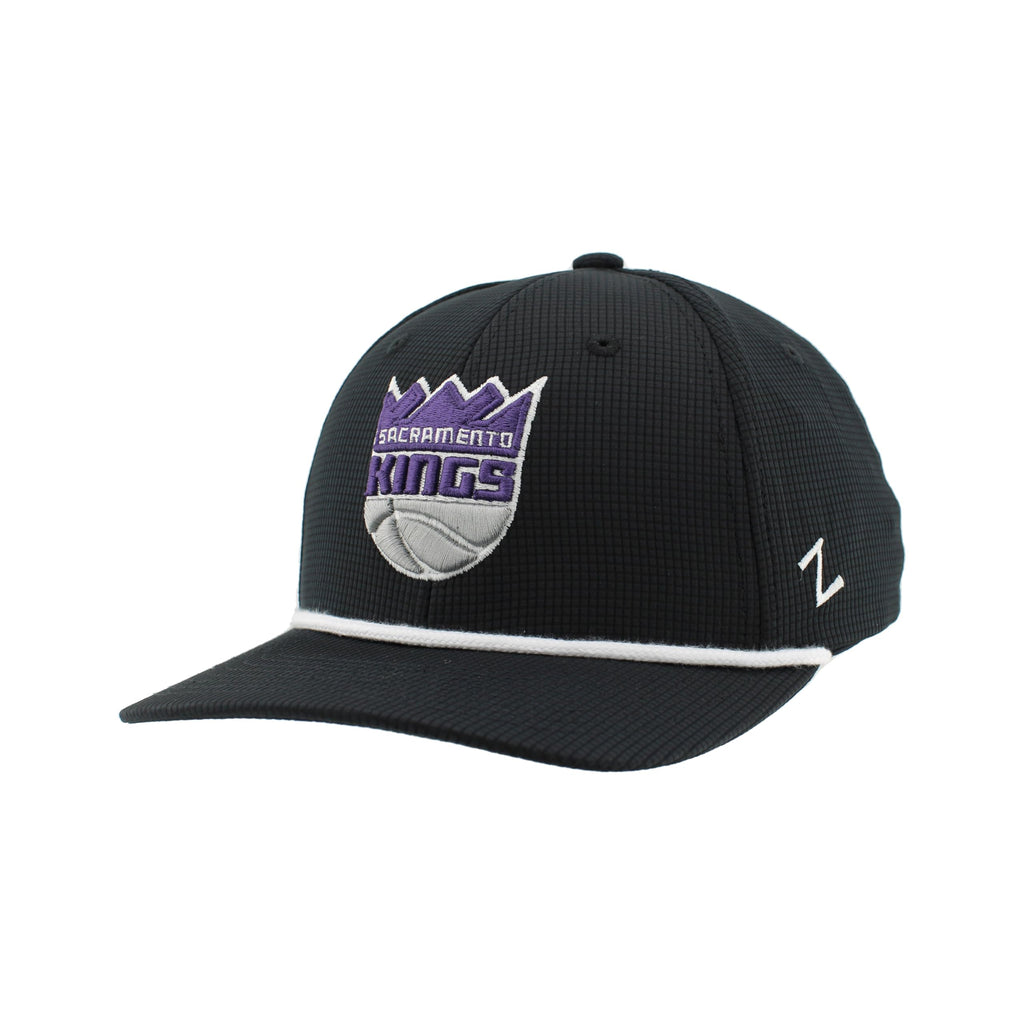 ZHATS NBA Unisex-Adult NBA Officially Licensed Rope Hat Snapback Backspin Contrast Black