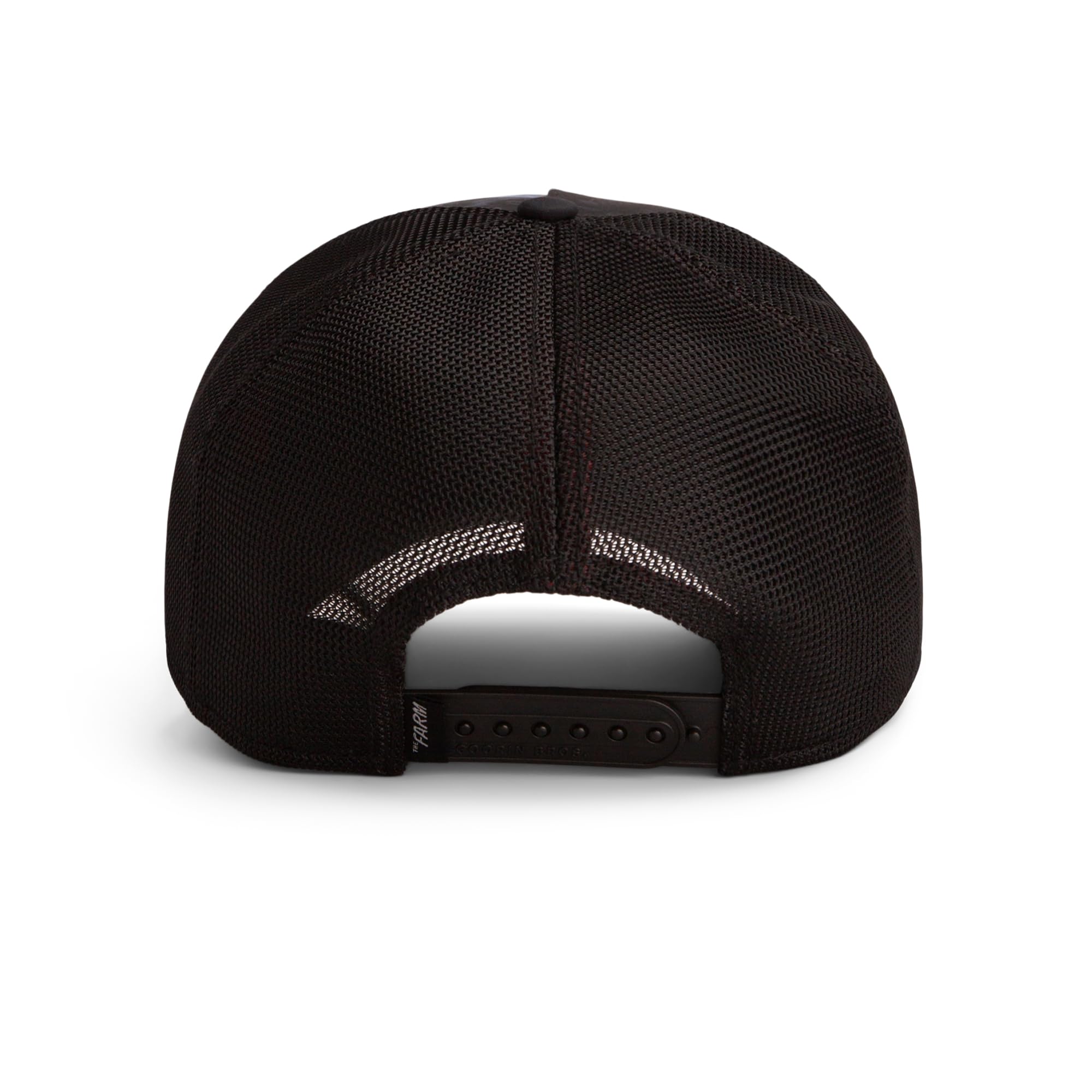 Goorin Bros. Neon Noir Collection Trucker Hat for Men and Women, Black (Deep Cover), One Size