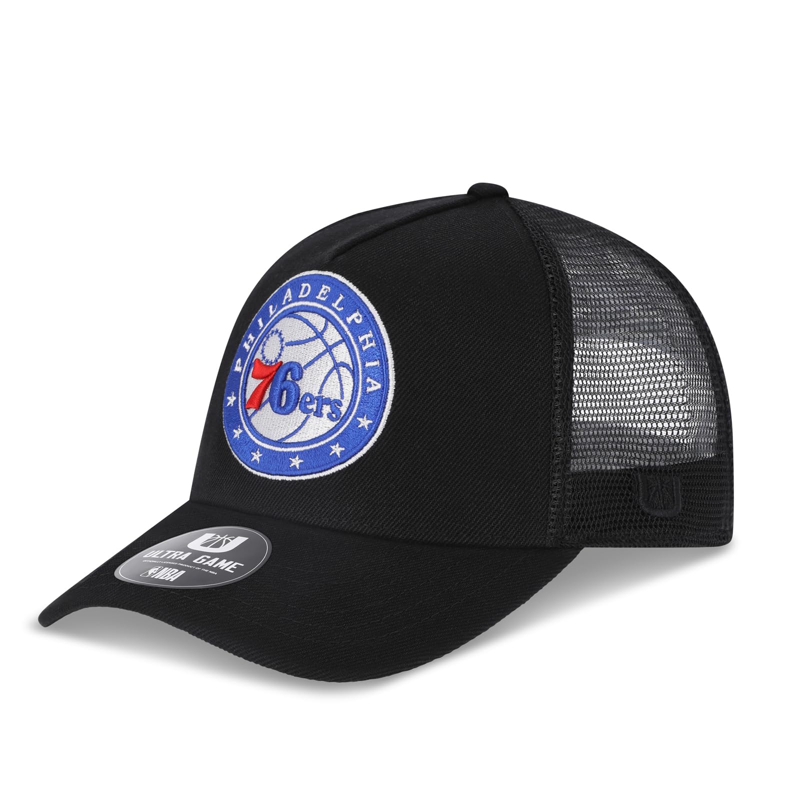 Ultra Game Men’s NBA Official Snap Back All Around The World Trucker Baseball Cap Hat