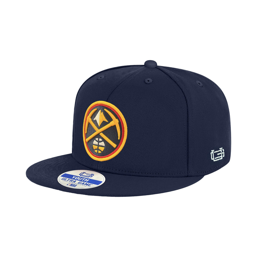 Ultra Game Youth NBA Official 8-20 Twill Snap Back Ultimate Baseball Cap Hat