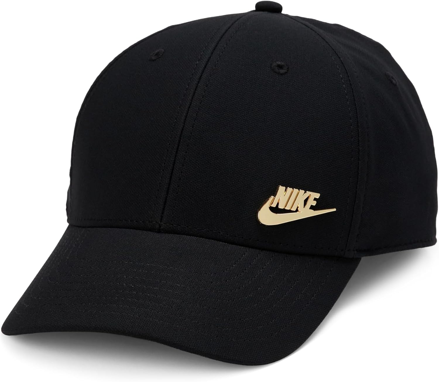 Nike Unisex Adult Dri-FIT Club Structured Metal Logo Cap Hat | Mens and Womens