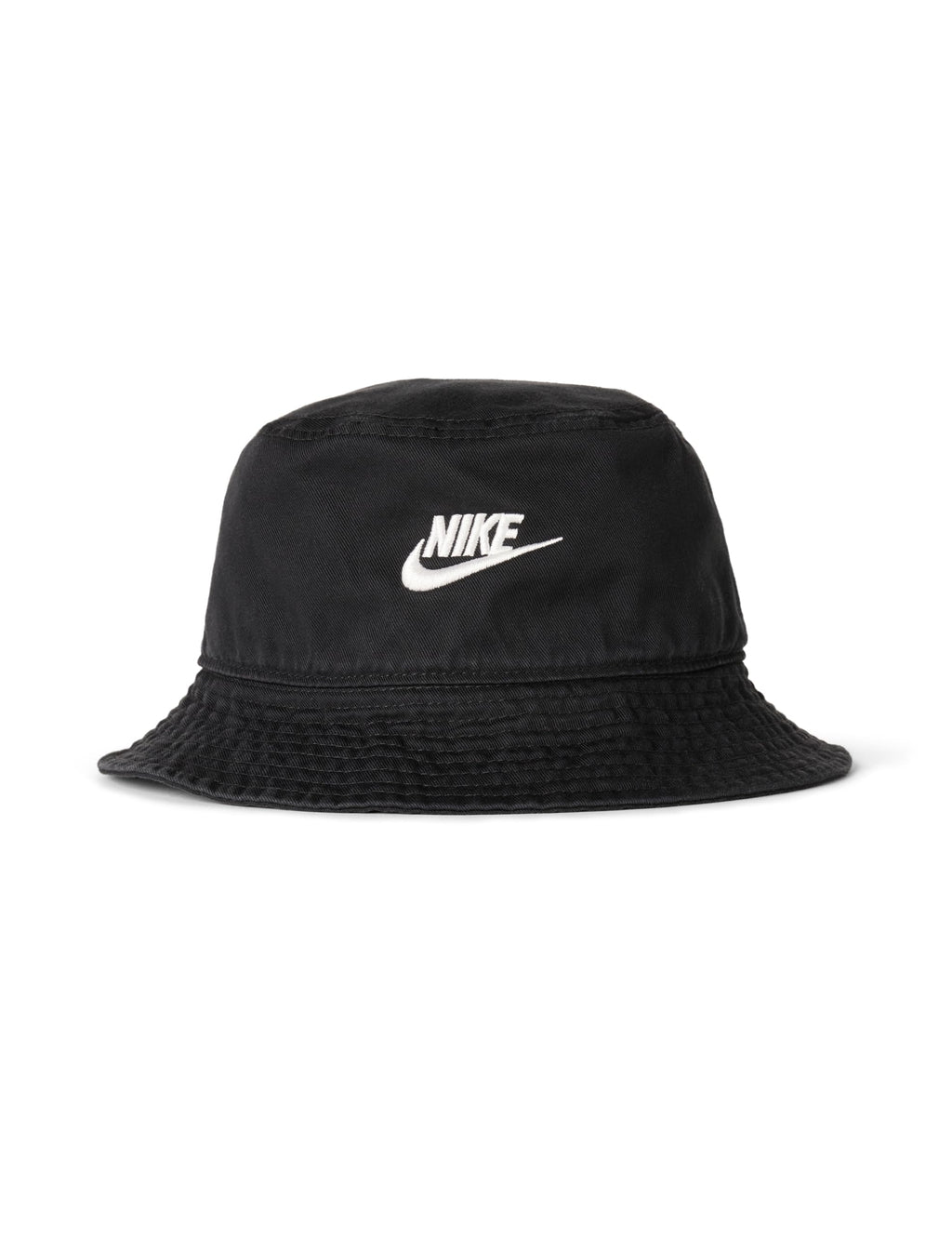 Nike Apex Futura Washed Bucket Hat, Black/White, Large