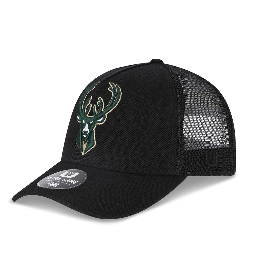 Ultra Game Men’s NBA Official Snap Back All Around The World Trucker Baseball Cap Hat