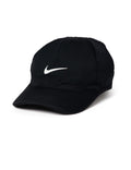 Nike Dri-Fit Club Unstructured Featherlight Cap, Black/White, Small/Medium