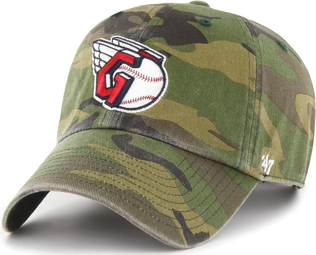 '47 MLB Unisex-Adult Camo Clean Up Adjustable Hat Cap One Size