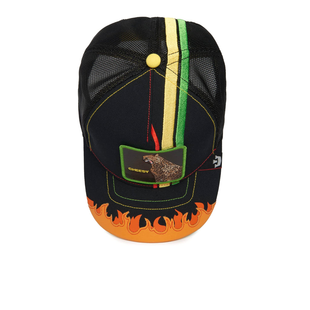Goorin Bros. The Farm Supercharged Collection Trucker Hat for Men and Women, Black (Dangerously), One Size
