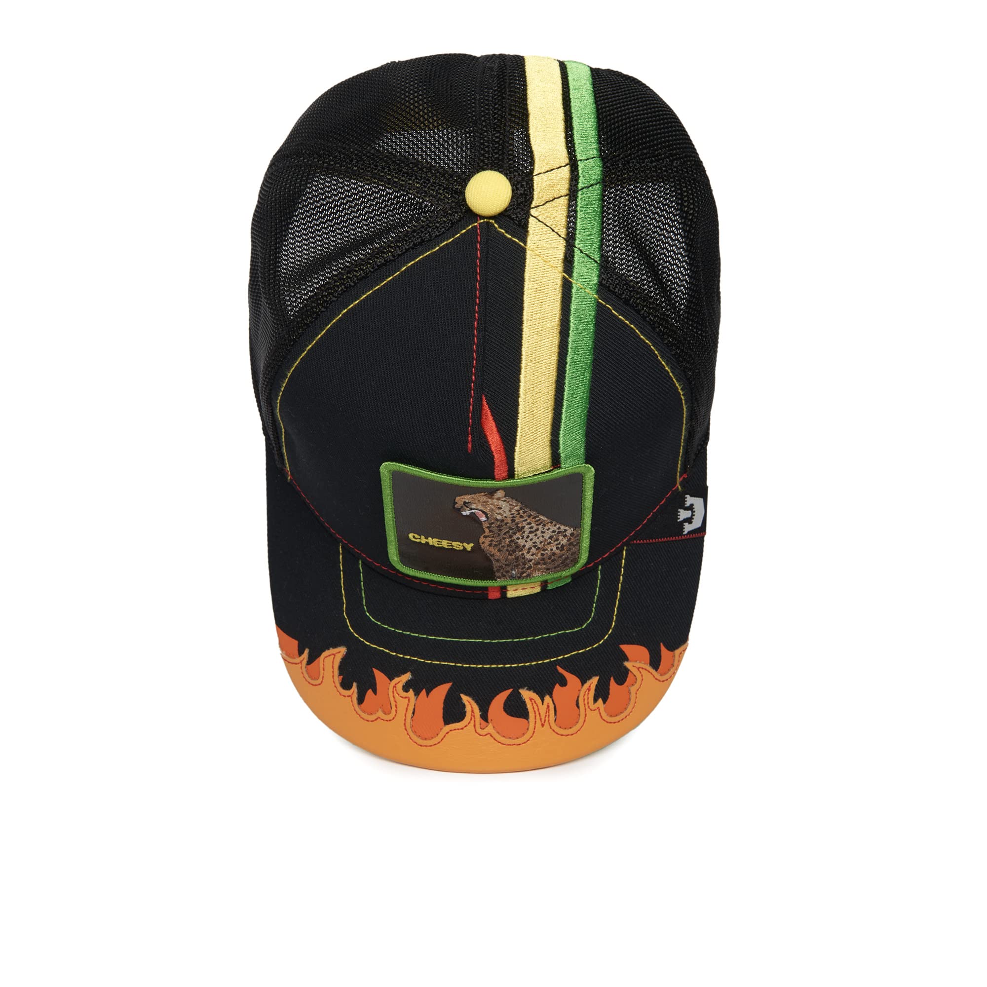 Goorin Bros. The Farm Supercharged Collection Trucker Hat for Men and Women, Black (Dangerously), One Size