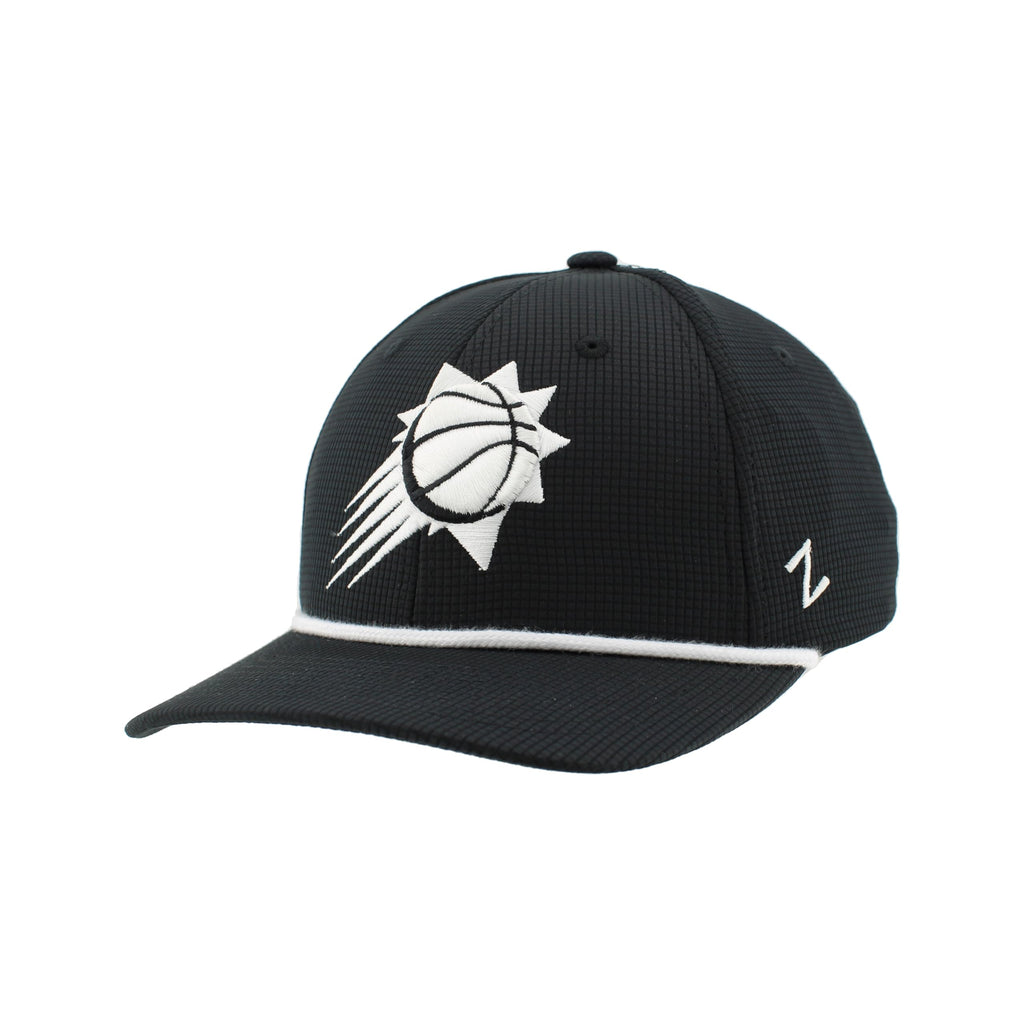 ZHATS NBA Unisex-Adult NBA Officially Licensed Rope Hat Snapback Backspin Contrast Black