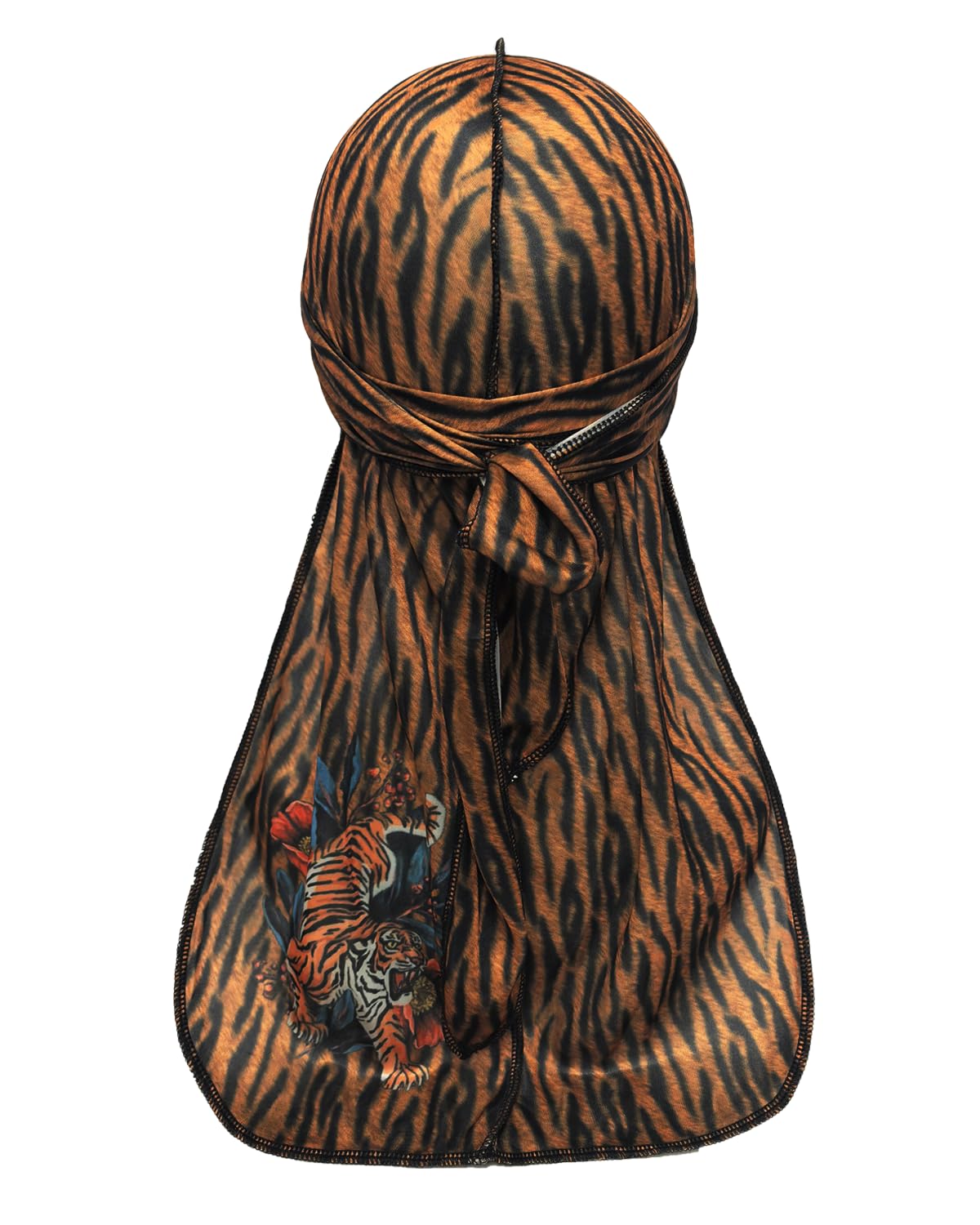 ForceWave Durag for Men Designer for Waves Silky Durag Du rag with Designed Pattern