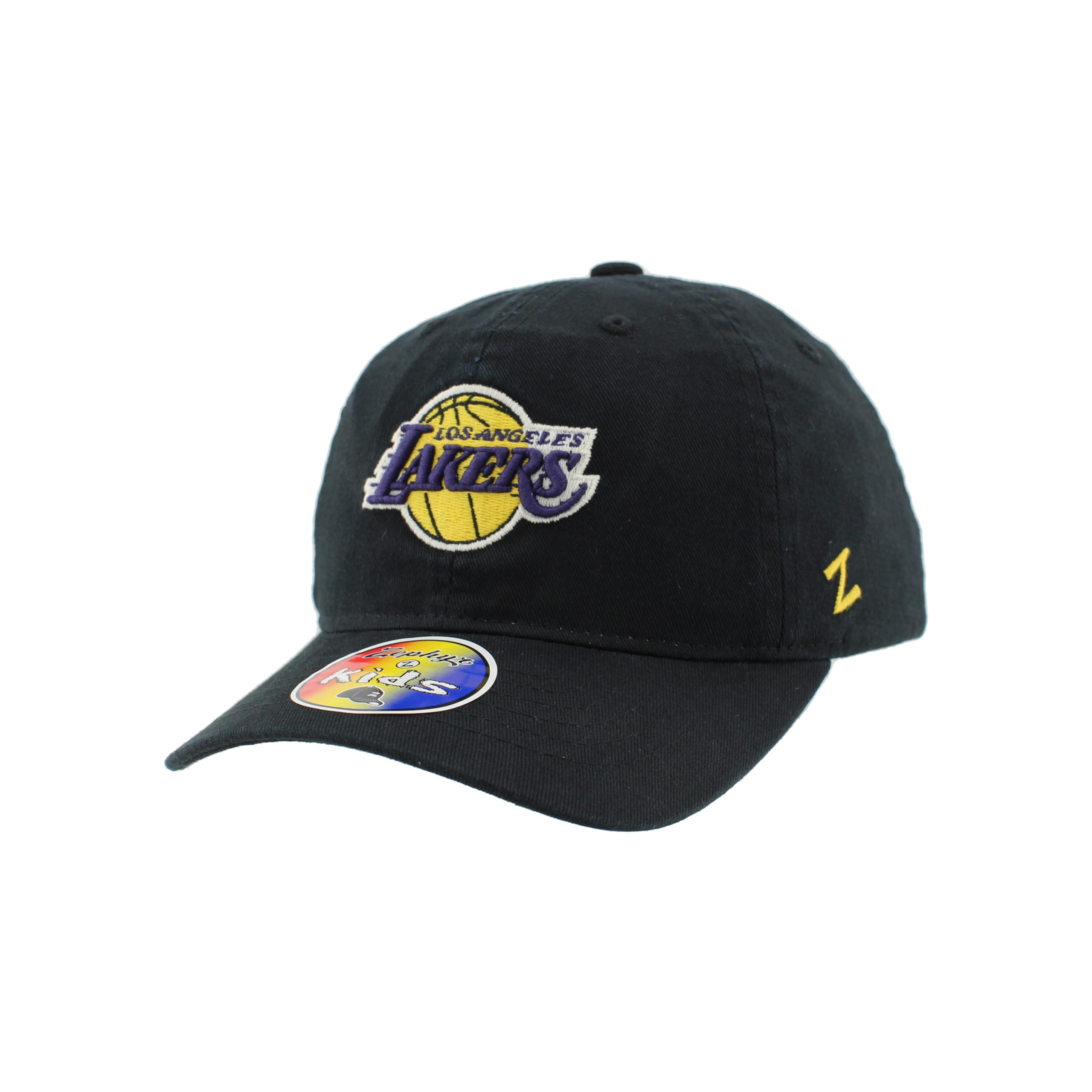 ZHATS NBA Unisex Kids NBA Officially Licensed Youth Adjustable Hat Scholarship Icon Black