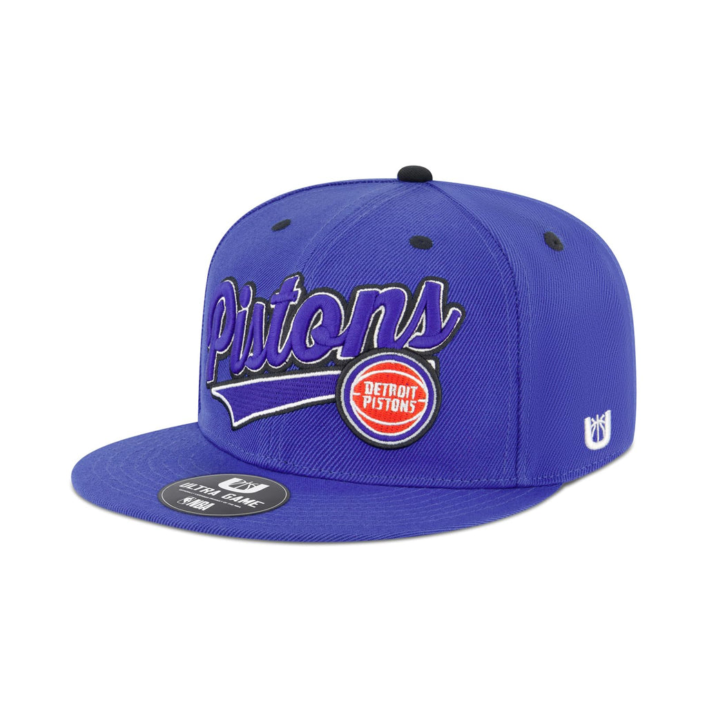 Ultra Game Men’s NBA Official Snap Back 3D Embroidered Team Logo Baseball Cap Hat