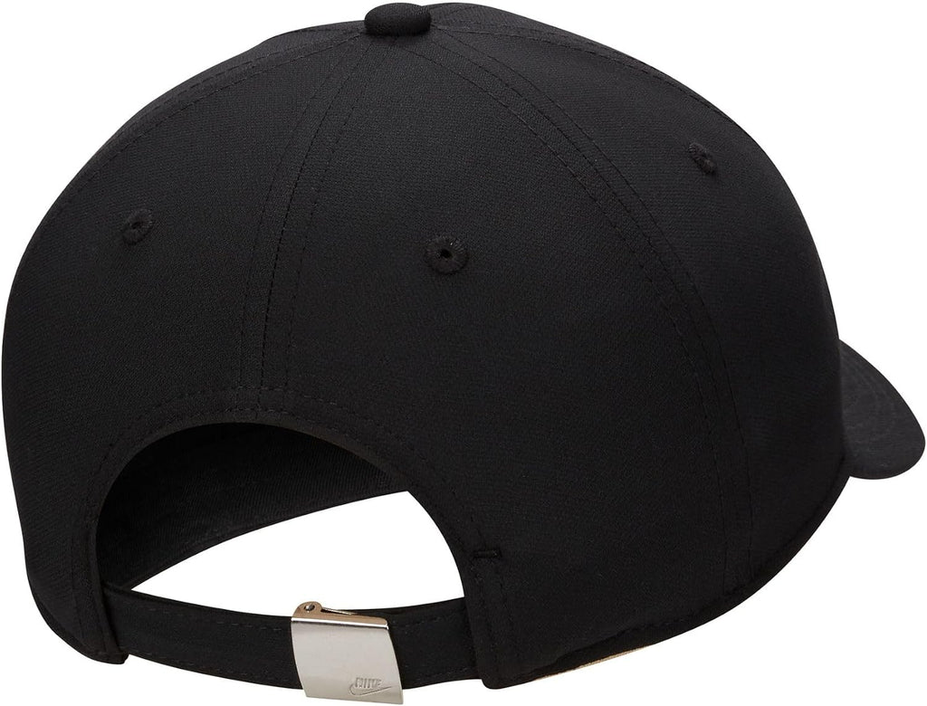 Nike Unisex Adult Dri-FIT Club Structured Metal Logo Cap Hat | Mens and Womens