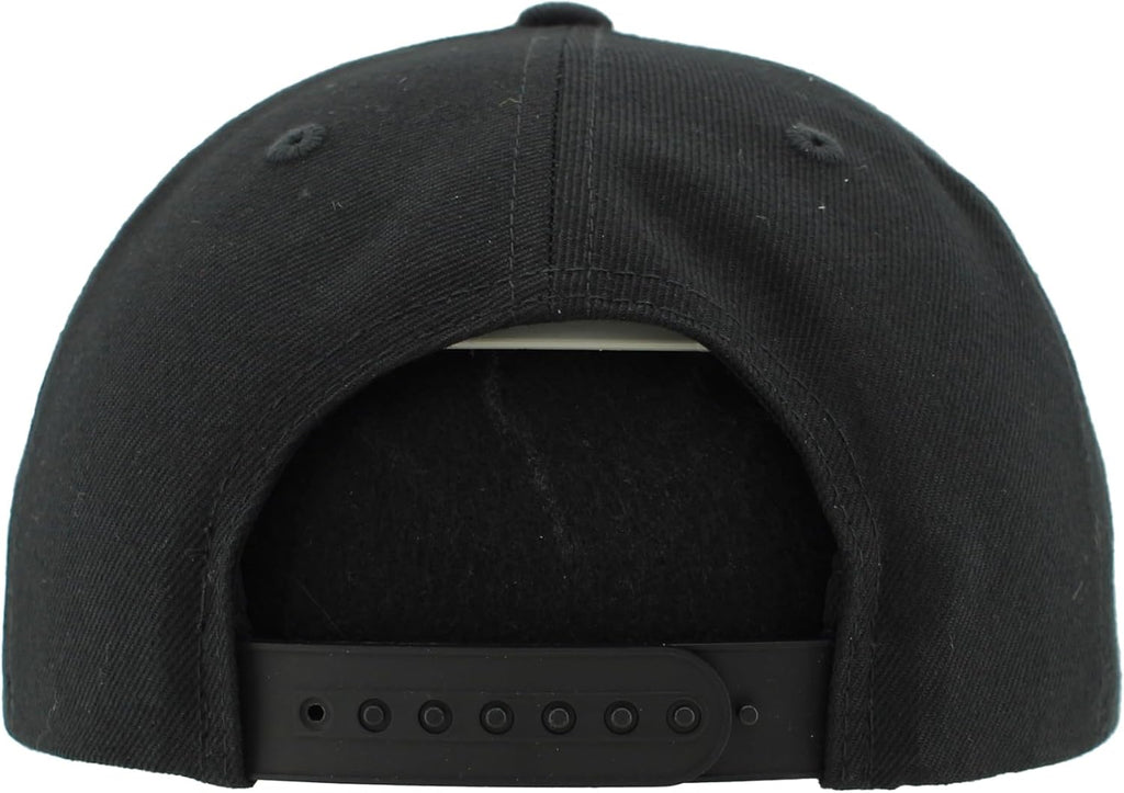 ZHATS NBA Unisex-Adult NBA Officially Licensed Adjustable Snapback Hat Contender Black