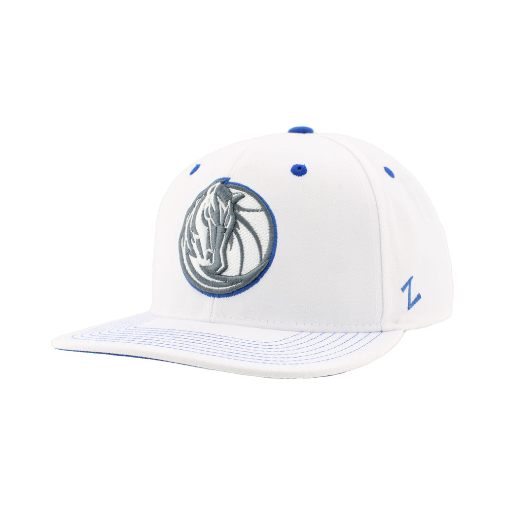 ZHATS NBA Unisex-Adult NBA Officially Licensed Adjustable Snapback Hat Flat Bill Z11 Pop White