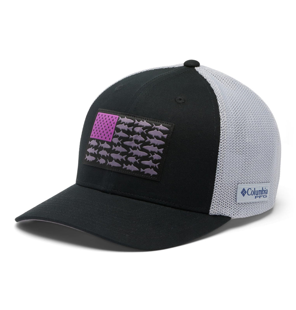 Columbia Unisex PFG Fish Flag Mesh Ball Cap