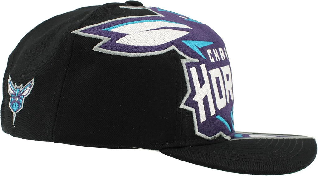 ZHATS NBA Unisex-Adult NBA Officially Licensed Adjustable Snapback Hat Flat Bill Z11 Retro Over The Top