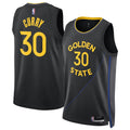 Stephen Curry Golden State Warriors NBA Kids Youth 8-20 Black Statement Edition Swingman Jersey