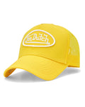 Von Dutch Unisex Trucker Hat - Retro Classic Solid Color Mesh Back Snapback Baseball Cap for Men & Women, Size One Size, Lemon Yellow