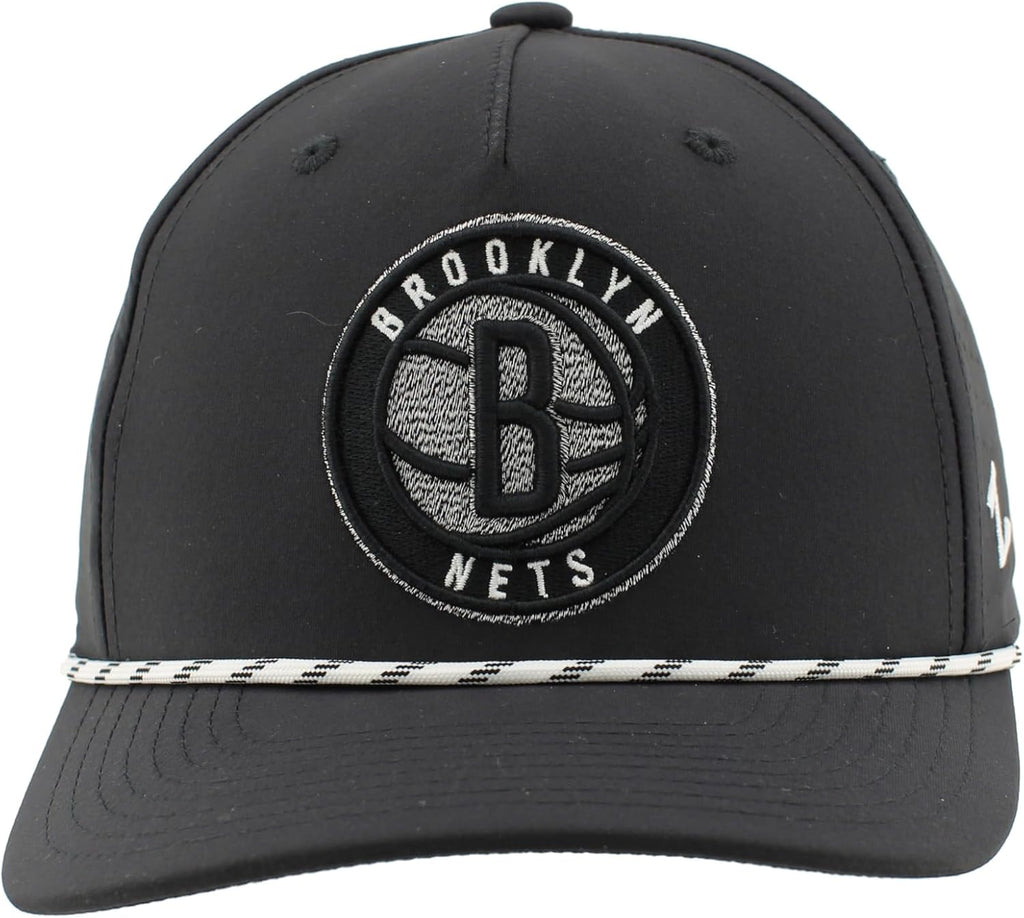 ZHATS NBA Unisex-Adult NBA Officially Licensed Rope Hat Snapback Performance Black