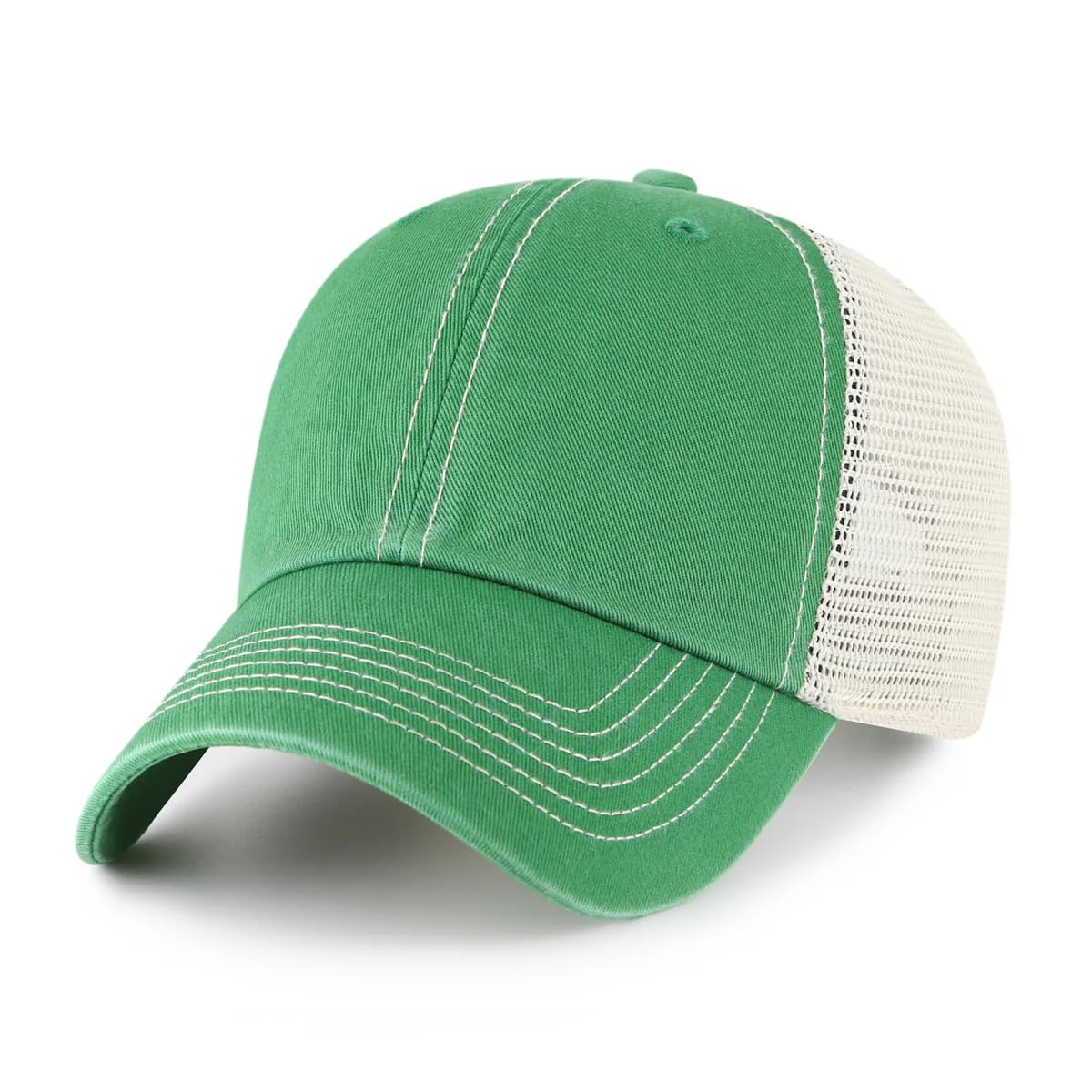 47 Brand Blank Trawler Trucker Mesh Clean Up Snap Back Adjustable Dad Hat Cap - One Size
