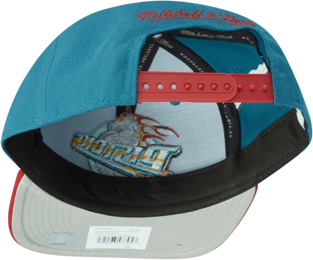 Mitchell & Ness Jumbotron Snapback Hat Adjustable Cap