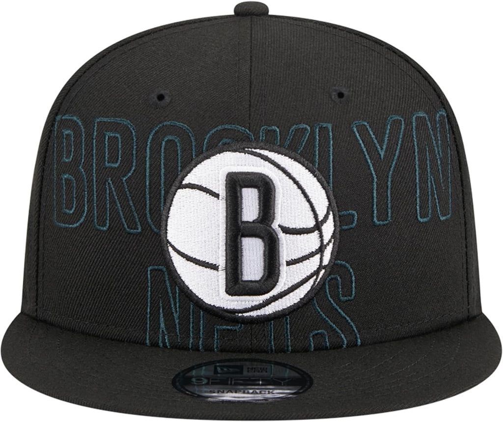 New Era Brooklyn Nets 9Fifty NBA 2023 Draft Snapback Team Cap Red, Red, One size
