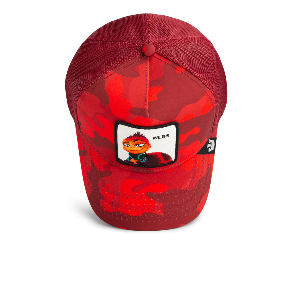 Goorin WEBS Trucker Hat - Goorin x Bad Guys 2-97/3 Poly Spandex Blend - One Size - Unisex