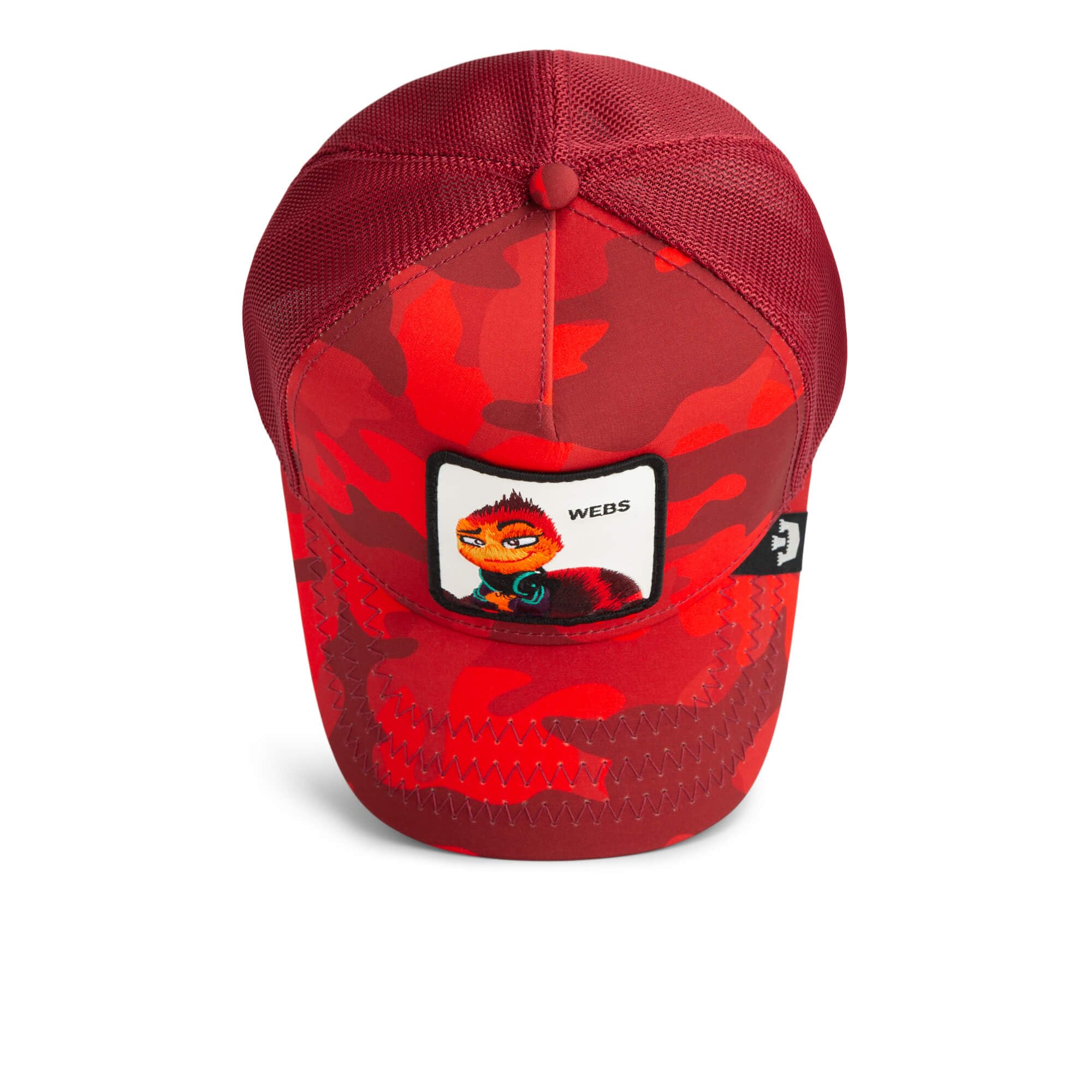 Goorin WEBS Trucker Hat - Goorin x Bad Guys 2-97/3 Poly Spandex Blend - One Size - Unisex