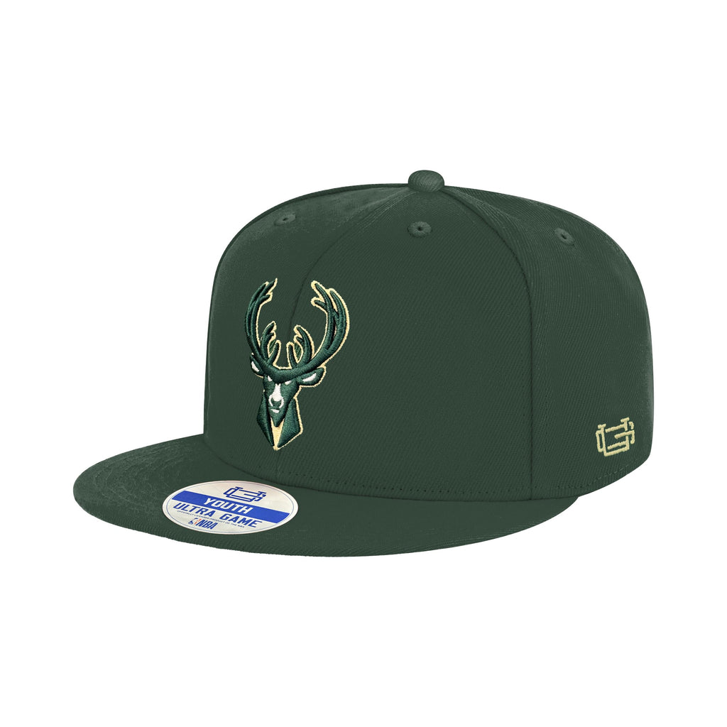 Ultra Game Youth NBA Official 8-20 Twill Snap Back Ultimate Baseball Cap Hat