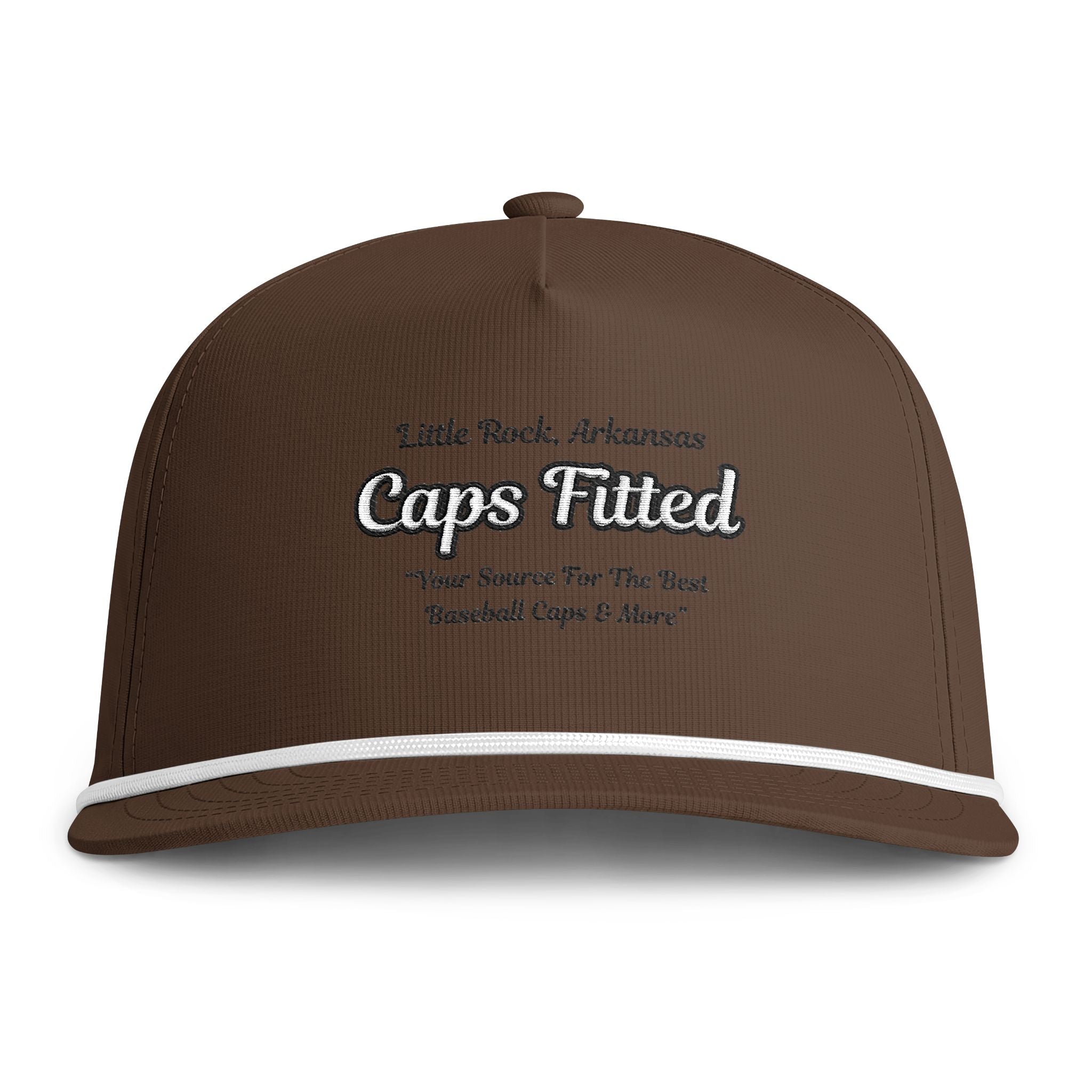 Sunwashed Rope Cap - Vintage Fitted Mesh Baseball Hat