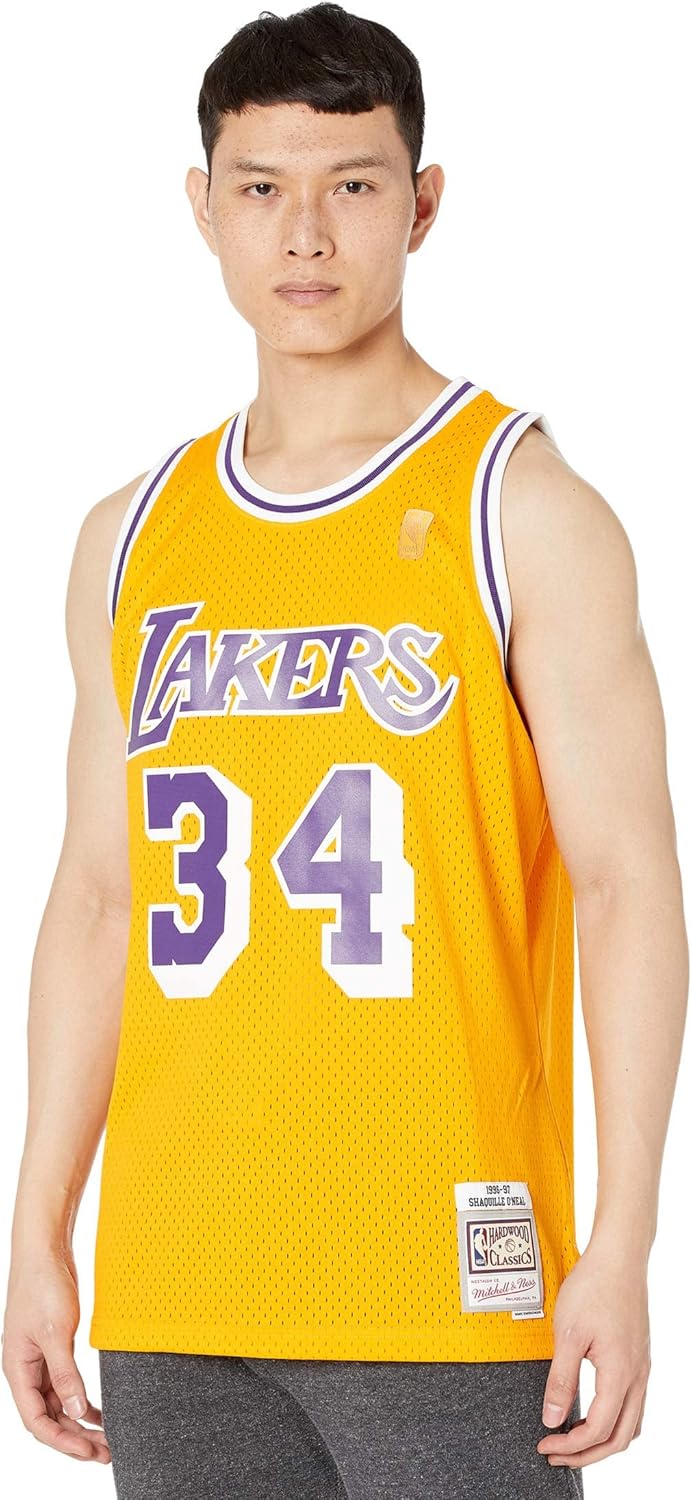 Mitchell & Ness Los Angeles Lakers Shaquille O'Neal '96-'97 #34 Swingman Jersey