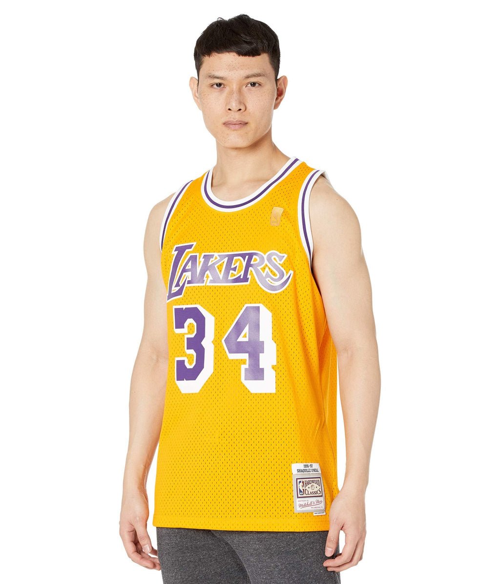 Mitchell & Ness Los Angeles Lakers Shaquille O'Neal '96-'97 #34 Swingman Jersey
