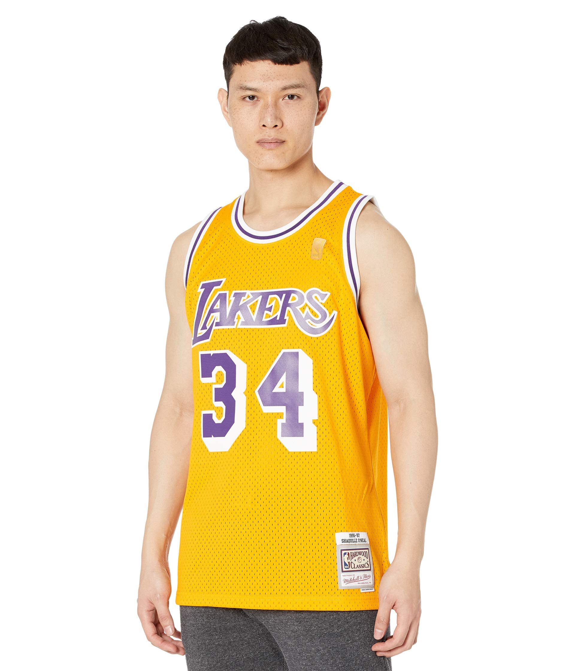 Mitchell & Ness Los Angeles Lakers Shaquille O'Neal '96-'97 #34 Swingman Jersey