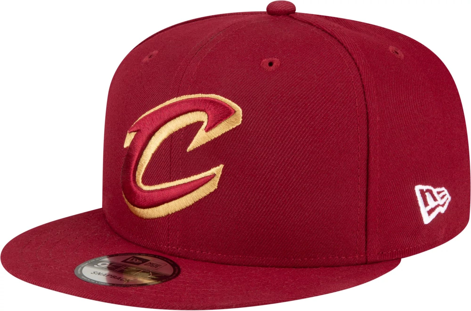 New Era NBA Black 9FIFTY Adjustable Snapback Hat Cap One Size Fits All
