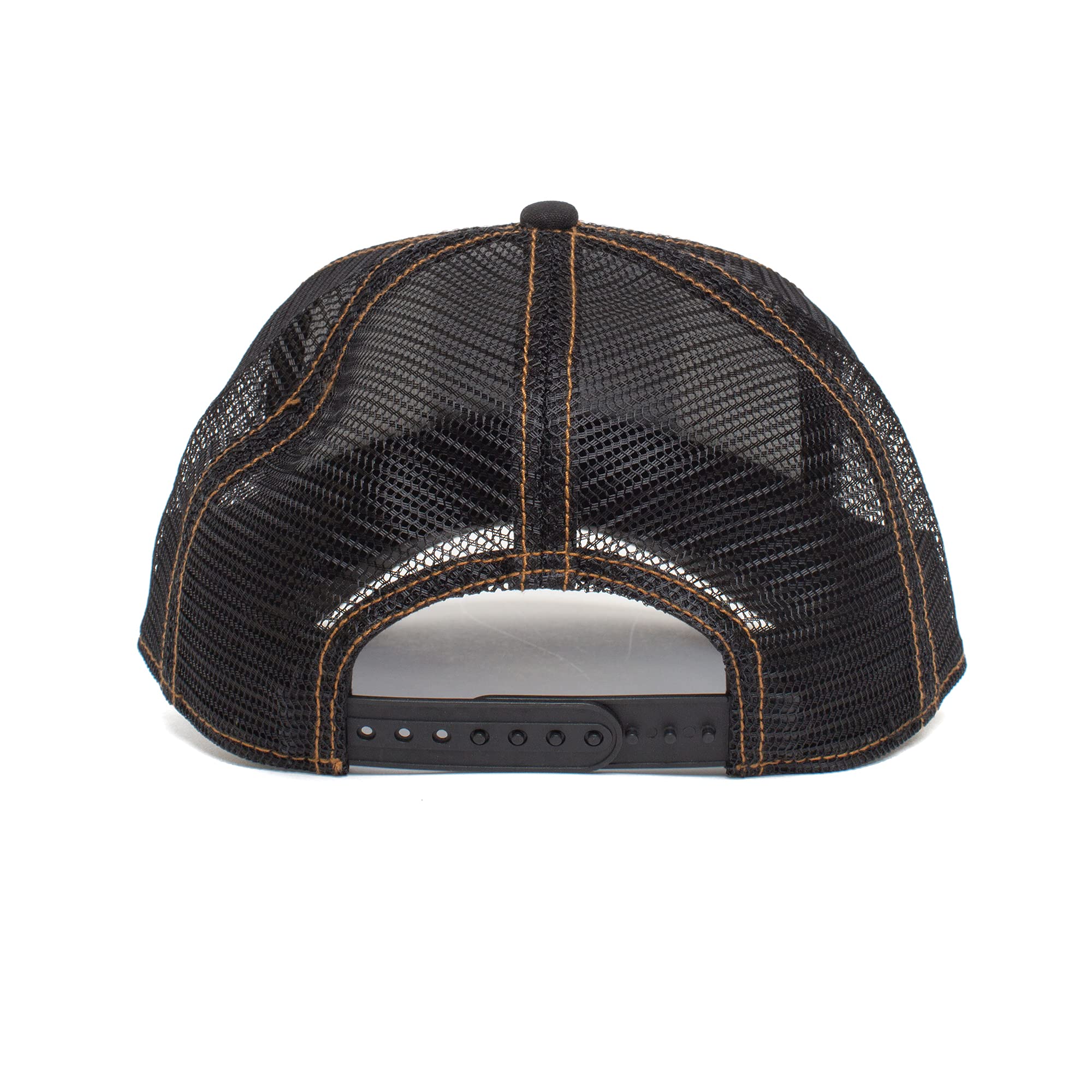 Goorin Bros. The Farm Men's Trucker Hat - Baseball Snapback Cap, Mane Man, Black