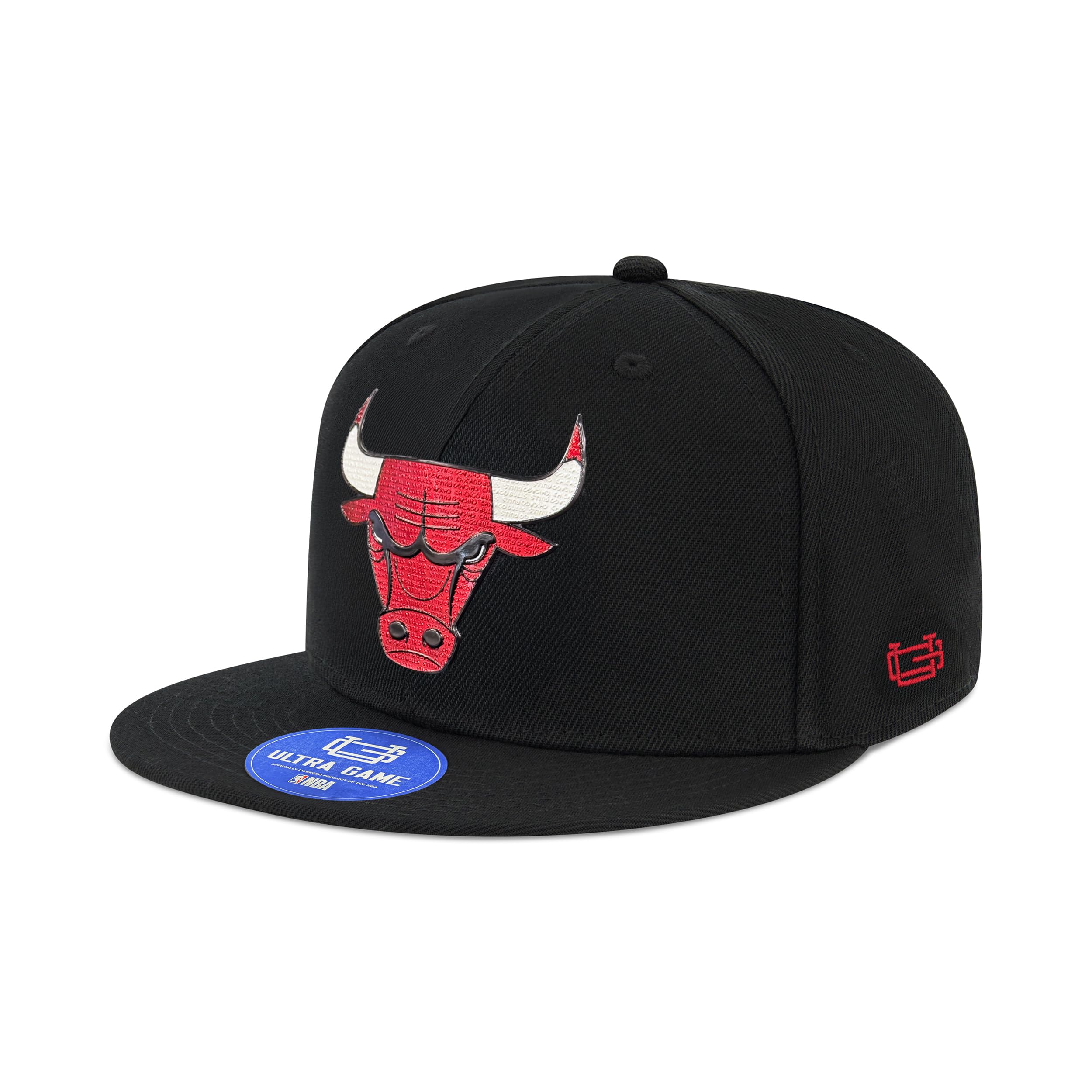 Ultra Game Men's NBA Official Twill Snap Back Ultimate Baseball Cap Hat