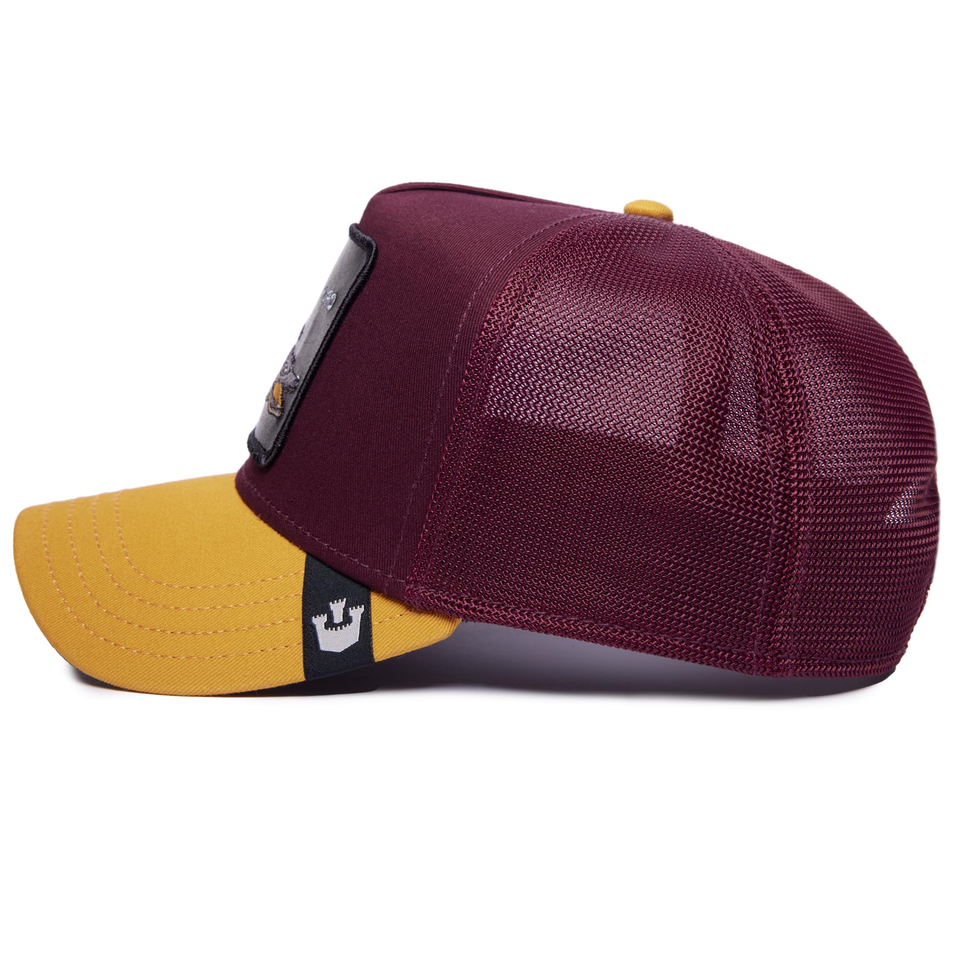 Goorin Bros. Unisex V2 Premium Mesh Adjustable Trucker Hat by The Farm, Scarlet (V2 Alligator), One Size