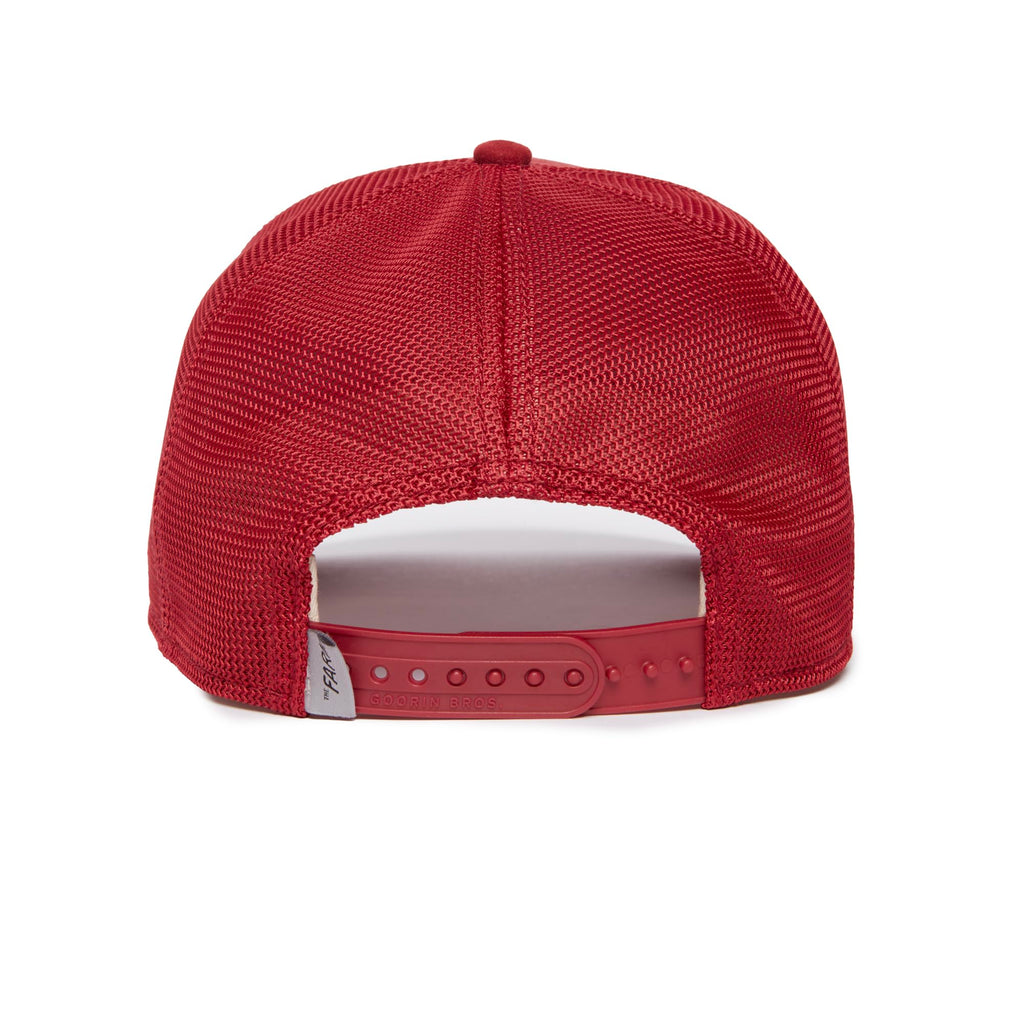 Goorin Bros. Original Recipe - Suede Collection Trucker Hat for Men and Women, Burgundy (The Suede Dragon), One Size