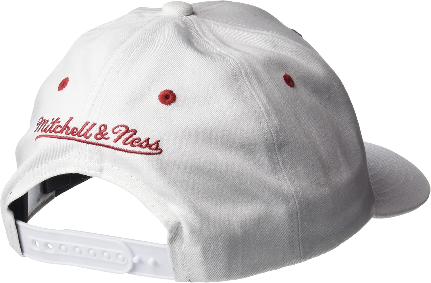 Mitchell & Ness Atlanta Hawks NBA Oh Word Pro Snapback Hat Cap Hardwood Classics - White
