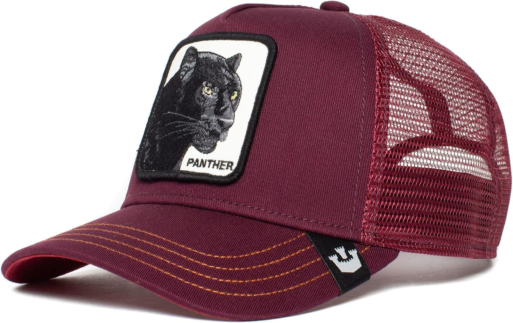Mesh Giraffe Trucker Snapback Cap