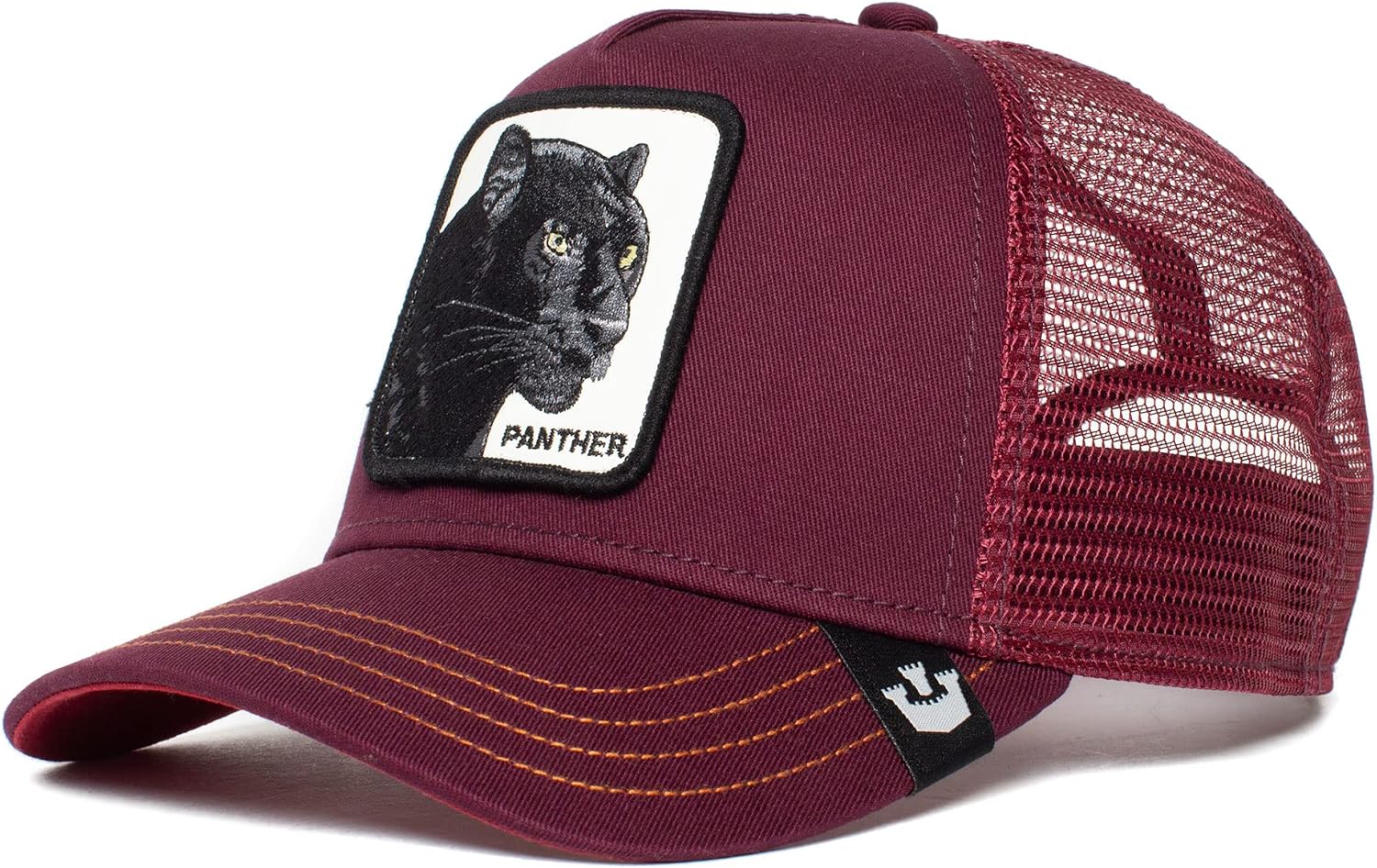 Mesh Giraffe Trucker Snapback Cap