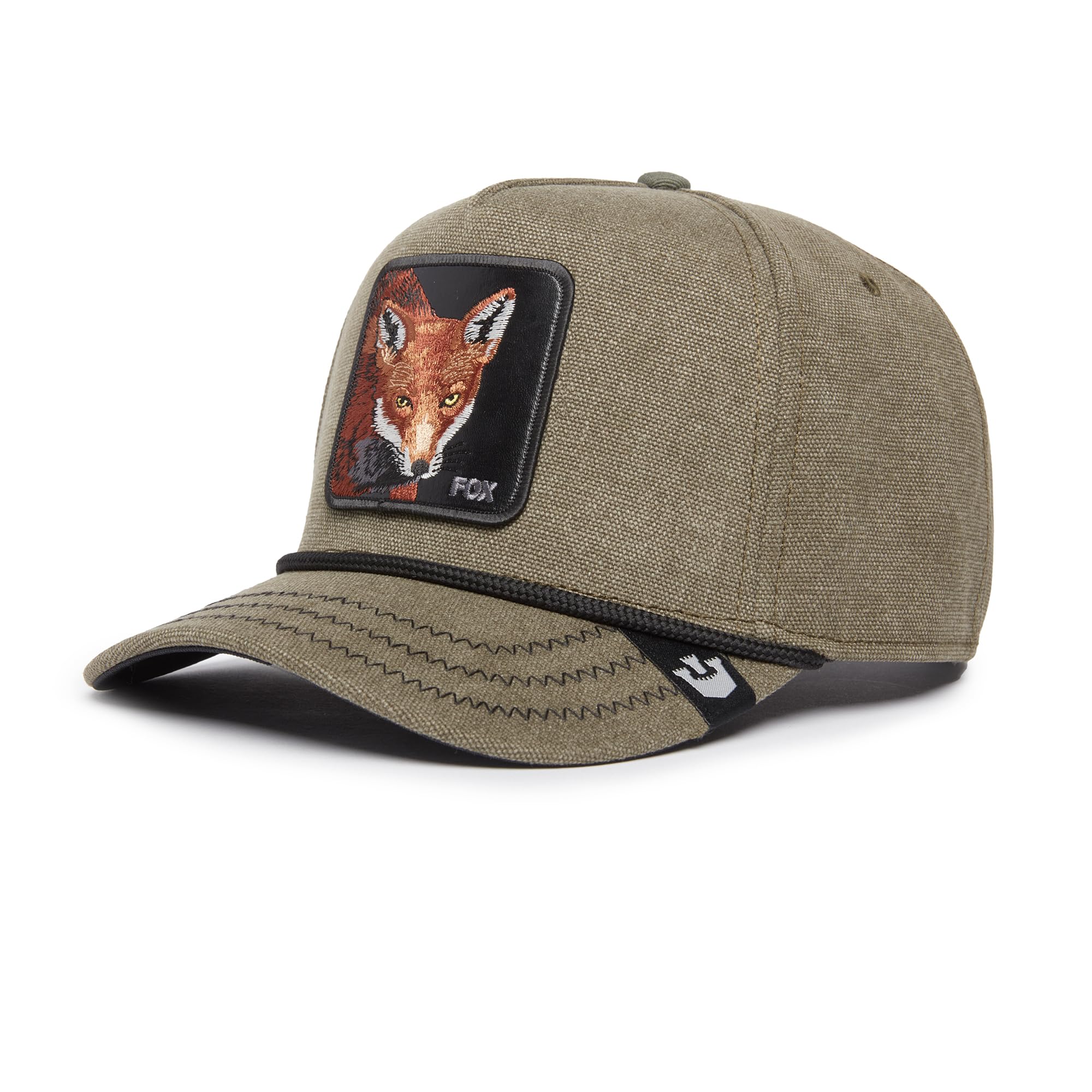Goorin Bros. Duck Canvas Collection Trucker Hat for Men and Women, Olive (Foxy Duck), One Size