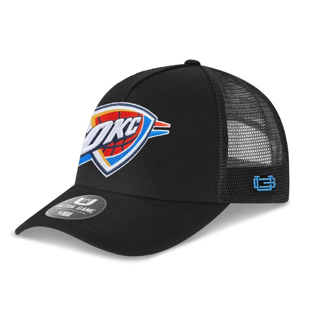 Ultra Game Men’s NBA Official Snap Back All Around The World Trucker Baseball Cap Hat