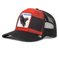 Goorin Bros. The Farm Plaid/Wool Unisex Trucker Hat, Red (Ski Free), One Size