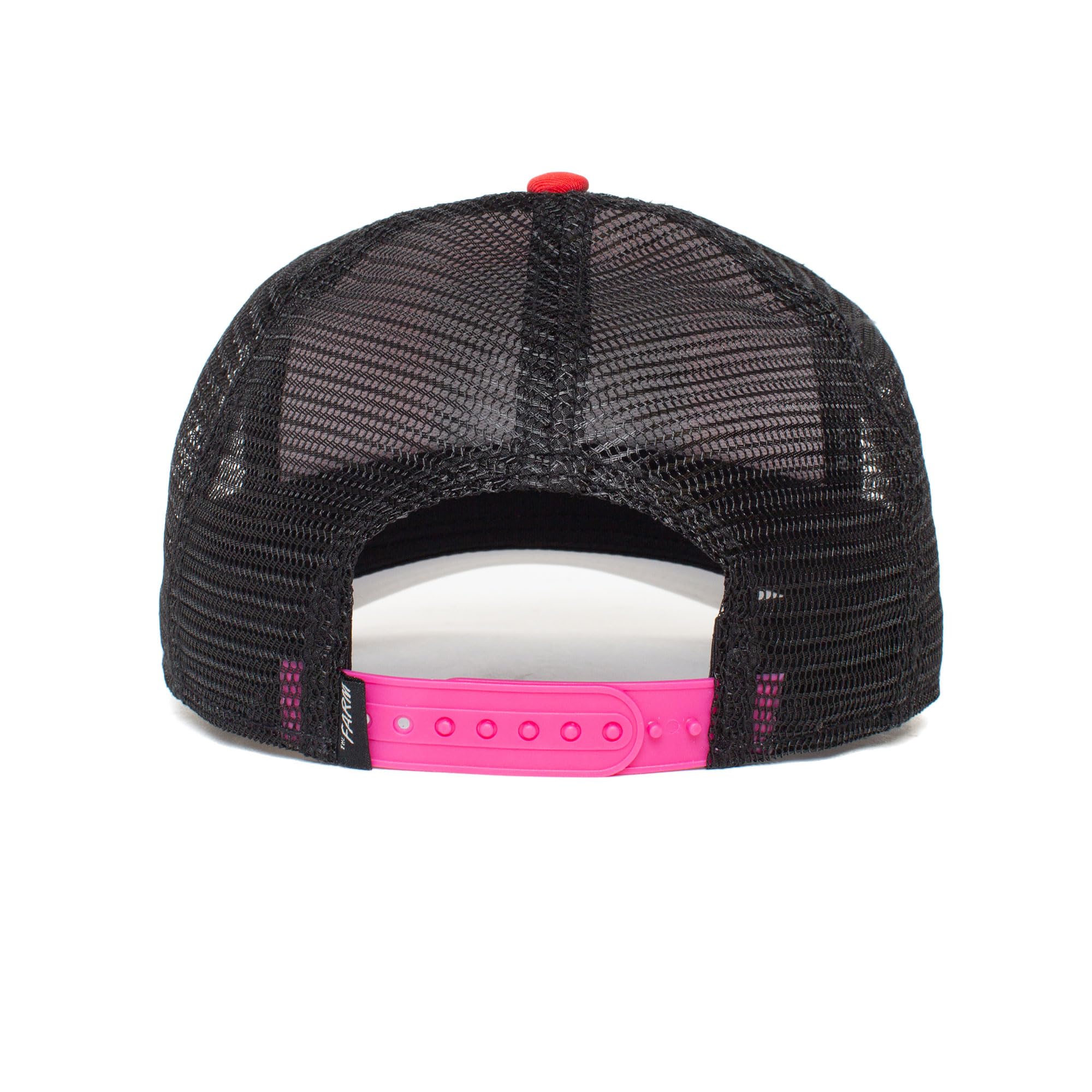 Goorin Bros. The Farm Acid Trip Collection Unisex Adjustable Trucker Hat, Red (Fox Trip), One Size