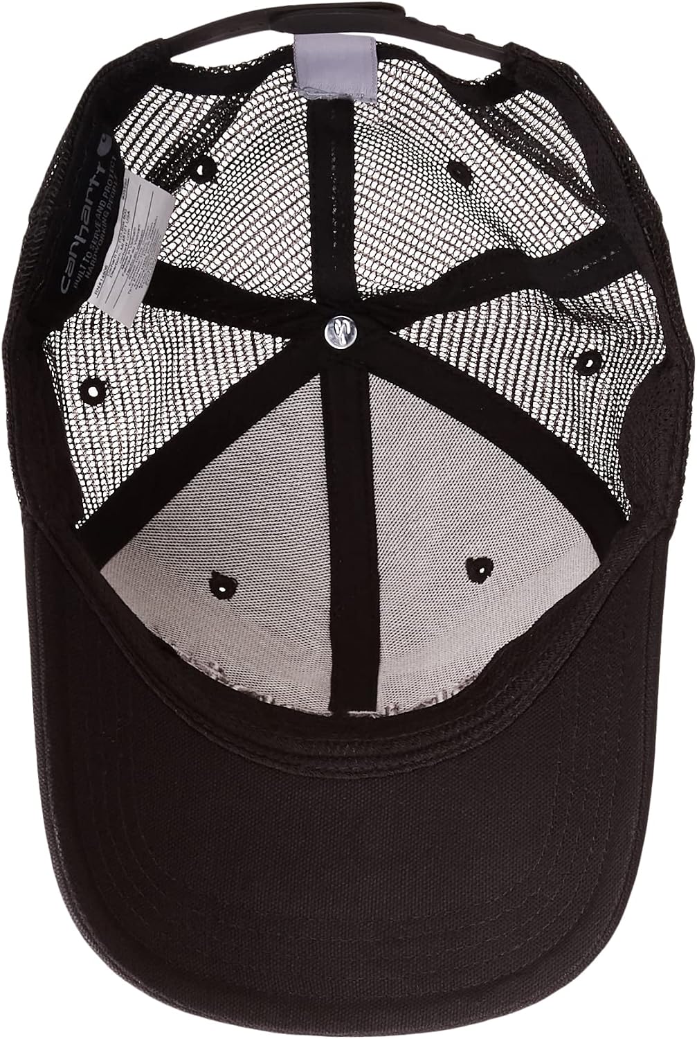 Carhartt Men's Canvas Mesh-Back Logo Graphic Cap