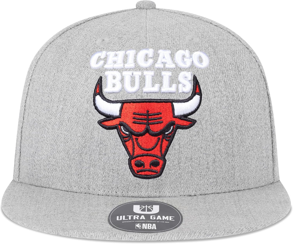 Ultra Game Men's NBA Official Twill Snap Back Ultimate Baseball Cap Hat