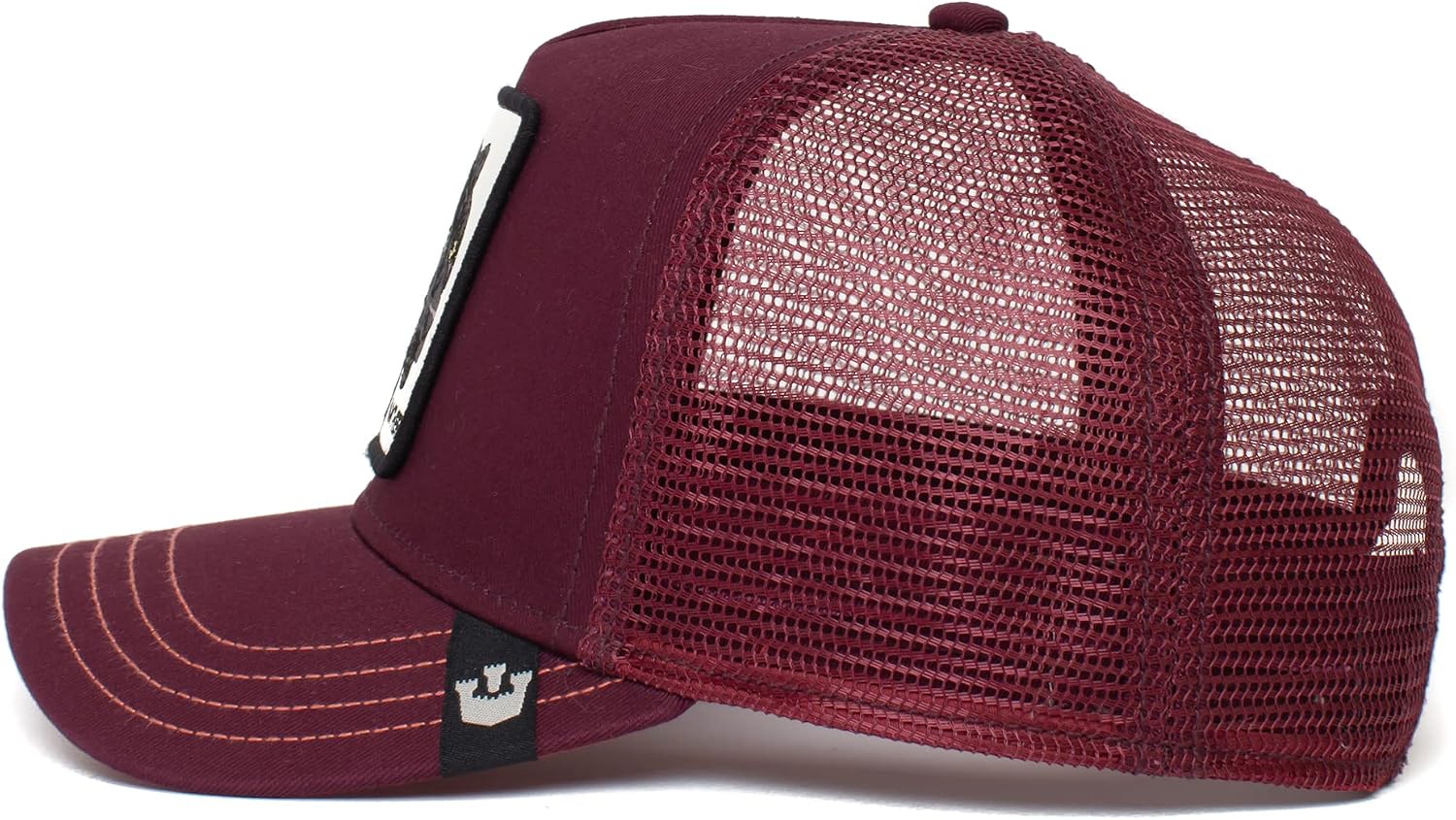Mesh Giraffe Trucker Snapback Cap